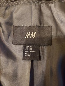 Śliczna męska marynarka h&m r 48