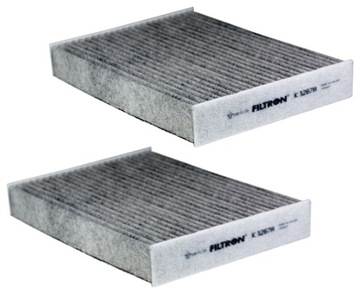 2× FILTRON K 1267A FILTR VENTILACE PROSTORU SPOLUJEZDCE