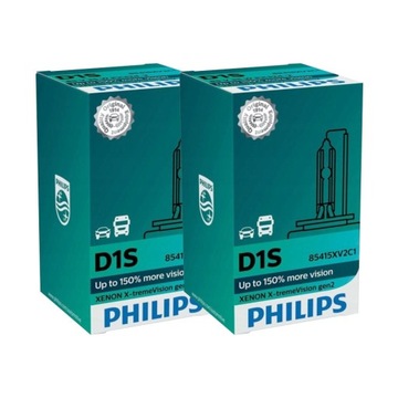 2x Żarnik ksenon D1S PHILIPS X-tremeVision 4800K