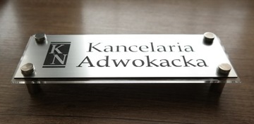 TABLICZKA Biuro Rachunkowe Gabinet DYSTANSE 30x10