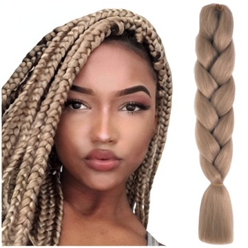 Włosy syntetyczne do warkoczy A5 blond SEOL