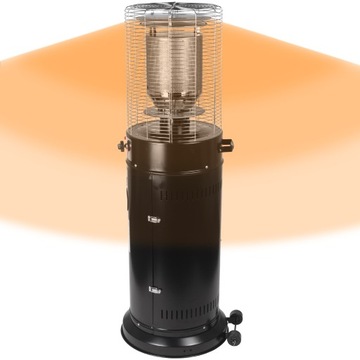 ОТОПЛЕНИЕ ЗОНТИЧНЫЙ ГАЗОВЫЙ ОТОПИТЕЛЬ ДЛЯ ТЕРРАСЫ КОМПЛЕКТ КРЫШКА 14кВт