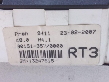 13247815 JINÉ MODUL 1.3 CDTI 66 2007 OPEL ASTRA H (L48)