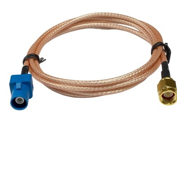 Вилка Pigtail FAKRA / вилка SMA RG316 4м
