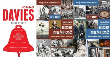 Serce Europy Davies+ Historia i teraźniejszość Podr. 1+2 Roszkowski