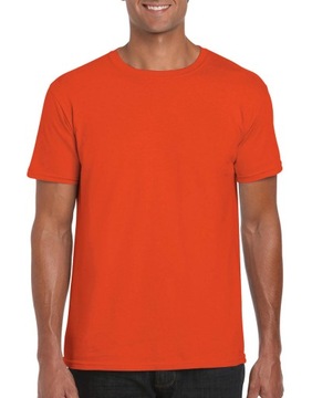 KOSZULKA GILDAN SOFTSTYLE RING SPUN Orange M