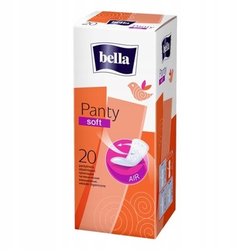WKŁADKI BELLA PANTY SOFT 20SZT