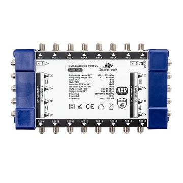 Мультипереключатель Spacetronik Pro Series MS-0916CL 9/16C