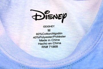 Bluzka damska długi rękaw Disney Lilo i Stitch bawełna r. M krótka nadruk