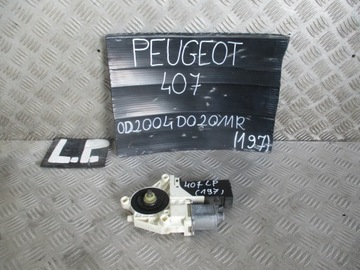 MOTOREK OKNO LEVÝ PŘEDNÍ 1137328124 PEUGEOT 407 2.0 HDI 04-11 R. SW