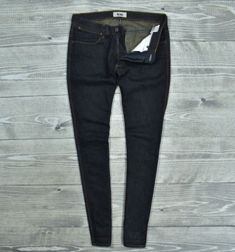 ACNE STUDIOS Max Raw SpodnieJeansy Męskie W31 L34