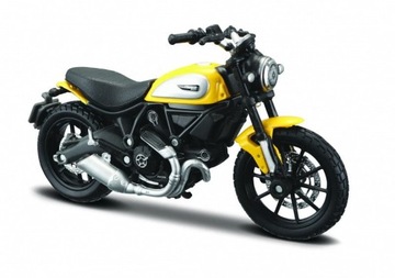Мотоцикл ИГРУШЕЧНЫЙ МОТОЦИКЛ для мальчика Автомобиль Ducati Scrambler с подставкой