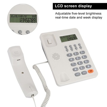 KX T8206 Офисный телефон с английским DTMF\\FSK
