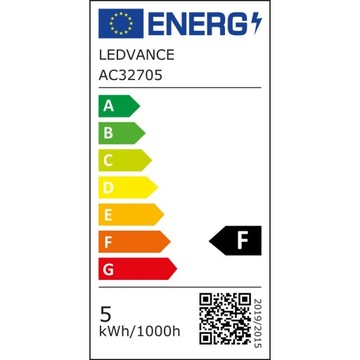 5 светодиодных ламп GU10 4,3 Вт = 30 Вт, 4000K, 120° OSRAM