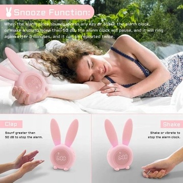 Умный светодиодный будильник для детей.