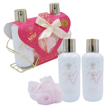 AURORA Zestaw prezentowy Serce 3 el. Serca xoxo Kosmetyki na prezent GRATIS