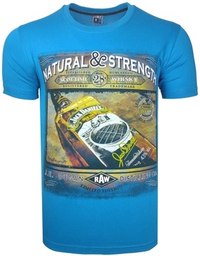Koszulka męska t-shirt BUTELKA T1192 r. M