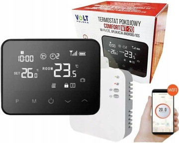 REGULATOR TEMPERATURY POKOJOWY BEZPRZEWODOWY WIFI