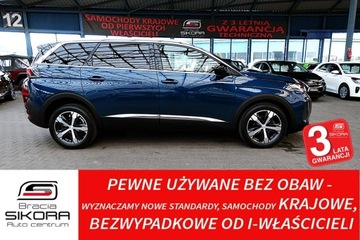 Peugeot 5008 II Crossover 1.6 THP 180KM 2020 Peugeot 5008 GT 7OSÓB 1wł Bezwypad Kraj 180KM