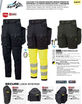 КОБУРА ДЛЯ БРЮК PORTWEST 3 В 1 ULTIMATE MODULAR UNIVERSAL B922