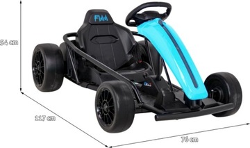 GOKART ELECTRIC BALL 24V 2 ДВИГАТЕЛЯ С ФУНКЦИЕЙ ДРЕЙФА