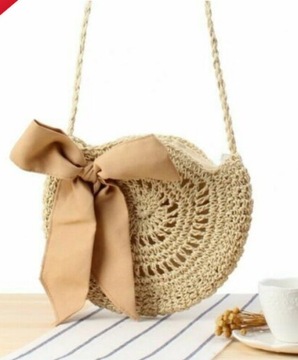 Плетеная сумка через плечо BOHO THAI BOWL BASKET