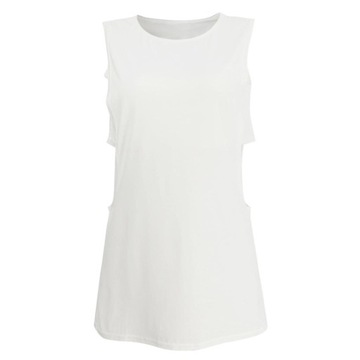 Womens Blouse Womens Tee Cut Out Tank Top Loose