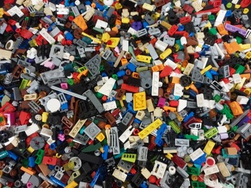 Lego klocki elementy drobne, specjalne, ciekawe mix 50g