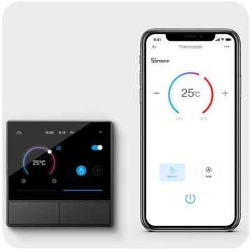 SONOFF NSPANEL УМНЫЙ НАСТЕННЫЙ ПЕРЕКЛЮЧАТЕЛЬ УМНЫЙ ЭКРАН WIFI BLUETOOTH