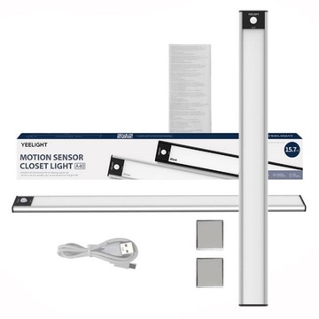 LAMPA DO SZAFY YEELIGHT CLOSET LIGHT CZUJNIK RUCHU 40 CM 4000K 120 LM