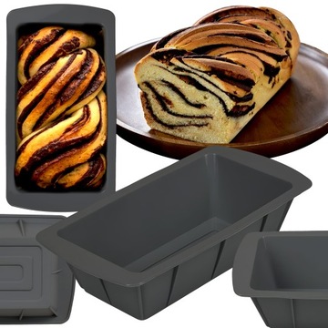 ФОРМА ДЛЯ ВЫПЕЧКИ СИЛИКОНОВАЯ ЗАГРУЗКА С АНТИПРИГАРНЫМ ЗАГРУЗКОЙ ДЛЯ ХЛЕБНОГО ПАШТА 15Х25СМ