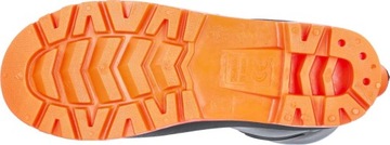 БОТИНКИ РЕЗИНОВЫЕ РАБОЧИЕ С МЕТАЛЛИЧЕСКИМ НОСКОМ, размер 43