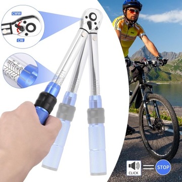 Klucz dynamometryczny do rowerów 21 sztuk 1/4