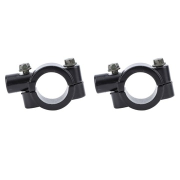 2 szt. 25mm kierownica motocykla uchwyt do mocowania lusterka zacisk ZX