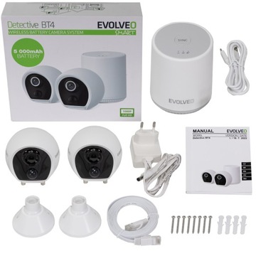 Bezprzewodowy system kamer EVOLVEO Detective BT4