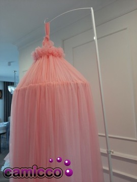 Шифоновая палатка BEDACHINE TIPI POMPONS