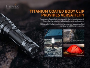Fenix ​​PD40R V2.0 3000 ТОП многофункциональный фонарь