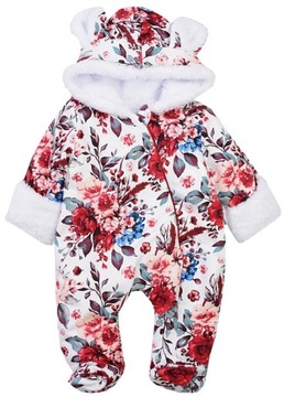 УТЕПЛЕННЫЙ КОМБИНЕЗОН, МЕХ, 74 L46E