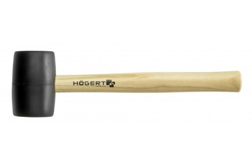 Hogert Młotek gumowy czarny 560g