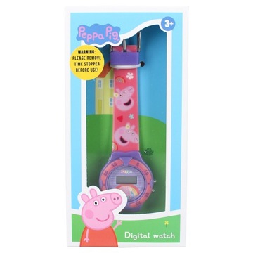 Zegarek Elektroniczny Świnka PIG Peppa W PUDEŁKU KIDS TIME