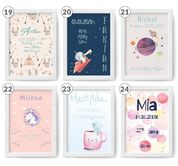 Выходные данные Плакат с изображением крещения младенца 30x40