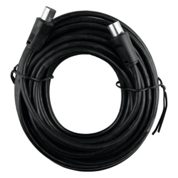 Кабель ТВ-ВИДЕО, 10 м, черный