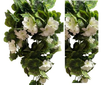 Цветочная гирлянда Герань Искусственные висячие цветы Плющ Сурфиния