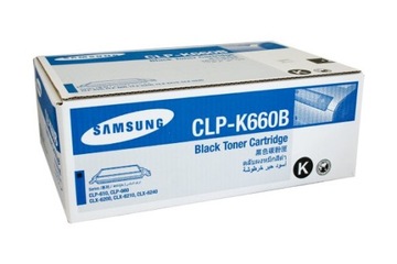 TONER ORYGINAŁ SAMSUNG CLP-K660B 5,5K BLACK OEM