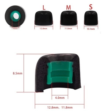 Поролоны для наушников Sony, размер M, 2 шт.