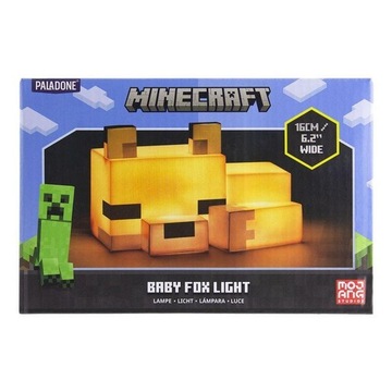 Lampka nocna Minecraft Lisek Fox Lis na pustyni Paladone Licencja