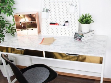 OKLEINA MEBLOWA FOLIA SAMOPRZYLEPNA NA MEBLE BLAT 90x210 ROMEO MAT WHITE