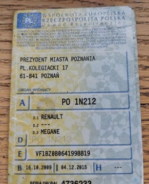 Renault Megane III Hatchback 1.5 dCi 105KM 2009 Renault Megane 2009r, 1.5 DCI. Delikatnie uszkodzony przod. Jezdzi. 1.5, zdjęcie 25