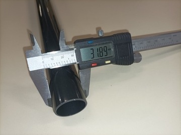 ЧЕРНАЯ ПЛАСТИКОВАЯ ТРУБКА ДЛЯ ПЫЛЕСОСА ZELMER ELECTROLUX PHILIPS FI 32 FI 28