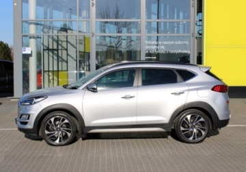 Hyundai Tucson III SUV 1.6 T-GDI 177KM 2018 Hyundai Tucson 1.6 T-GDI 7DCT 4WD 177KM Premium SalonPL SerwisASO FVmarza, zdjęcie 8